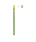 Contrasting Color Series Silicone Protective Pen Case For Yibosi 6(Matcha Green)