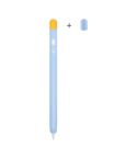 Contrasting Color Series Silicone Protective Pen Case For Yibosi 6(Sky Blue)