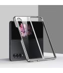 For Samsung Galaxy Z Fold4 5G Electroplating PC Shockproof Phone Case(Silver)