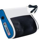 Multifunctional Hot Compress Neck Massager Car Cervical Spine Massage Pillow(Blue Six Keys)