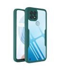 For Realme C21 360 Degrees Full Coverage Phone Case(Green)