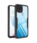 For Realme C21 360 Degrees Full Coverage Phone Case(Black)