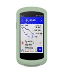 For Garmin Edge 1040 Full Back Cover Stopwatch Silicone Case(Ice Lake Green)