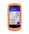 For Garmin Edge 1040 Full Back Cover Stopwatch Silicone Case(Orange)