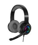 Y20 LED Bass Stereo PC Wired Gaming Headset with Microphone(Black)