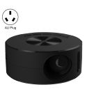T200 1500LM 1920x1080P LED Mini Projector, AU Plug(Black)
