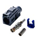 For RG174 Cable Fakra Radio Crimp Female Jack / Plug Connector with Phantom RF Coaxial(Fakra  A)