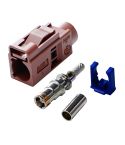 For RG174 Cable Fakra Radio Crimp Female Jack / Plug Connector with Phantom RF Coaxial(Fakra F)