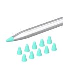 10 in 1 / Set Silicone Nib Cap For Huawei Pencil(Mint Green)