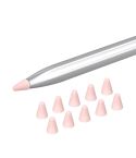 10 in 1 / Set Silicone Nib Cap For Huawei Pencil(Pink)