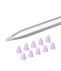 10 in 1 / Set Silicone Nib Cap For Huawei Pencil(Lavender)
