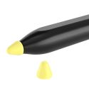 10 in 1 / Set Silicone Nib Cap For Xiaomi Pencil(Lemon Yellow)