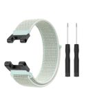 For Amazfit T-Rex / T-Rex Pro / Ares Nylon Loop Watch Band(Light Green)
