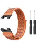 For Amazfit T-Rex / T-Rex Pro / Ares Nylon Loop Watch Band(Orange)