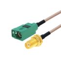 20cm Antenna Extension RG316 Coaxial Cable(SMA Female to Fakra E Female)