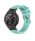 For Amazfit T-Rex / T-Rex Pro / Ares Twill Silicone Watch Band(Mint Green)