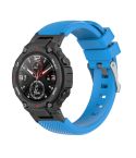 For Amazfit T-Rex / T-Rex Pro / Ares Twill Silicone Watch Band(Blue)
