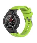 For Amazfit T-Rex / T-Rex Pro / Ares Twill Silicone Watch Band(Green)