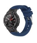 For Amazfit T-Rex / T-Rex Pro / Ares Twill Silicone Watch Band(Midnight Blue)