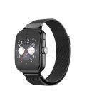 For OPPO Watch 3 Pro Milanese Stainless Steel Metal Watch Band(Black)