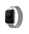 For OPPO Watch 3 Milanese Stainless Steel Metal Watch Band(Silver)