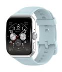 For OPPO Watch 3 Pro Solid Color Soft Silicone Watch Band(Light Blue)
