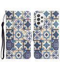 For Samsung Galaxy A72 5G / 4G Colored Drawing Leather Phone Case(Vintage Totem)