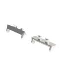 For OPPO Watch3 42mm 1 Pair 20mm Metal Watch Band Connector(Silver)