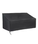 Sofa Recliner Table Waterproof Dustproof Cover, Size:190x66x89/69cm(Black)