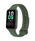 For Amazfit Band 7 Silicone Watch Band(Dark Green)