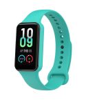 For Amazfit Band 7 Silicone Watch Band(Teal)