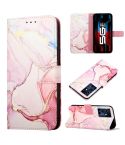 For Infinix Note 12 Pro 5G PT003 Marble Pattern Flip Leather Phone Case(Rose Gold)