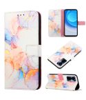 For Tecno Camon 19 Pro 5G PT003 Marble Pattern Flip Leather Phone Case(Marble White)