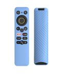 For Realme TV 30 inch / 40 inch Solid Color Silicone Protective Cover(Sky Blue)