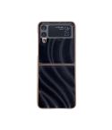 For Samsung Galaxy Z Flip4 Nano Electroplate Phone Case(Black)