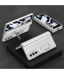 For Samsung Galaxy Z Fold4 GKK Integrated Magnetic Hinge Folding Phone Case(Silver)