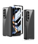 For Samsung Galaxy Z Fold4 GKK Integrated Magnetic Hinged Phantom Phone Case(Black)