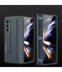 For Samsung Galaxy Z Fold4 GKK Magnetic Hinged Folding Full Phone Case(Deep Sea Green)