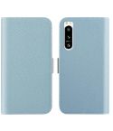 For Sony Xperia 5 IV Candy Color Litchi Texture Leather Phone Case(Light Blue)