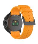 For Suunto 9 Lightning Silicone Watch Band(Amber Yellow)