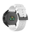 For Suunto 9 Lightning Silicone Watch Band(White)
