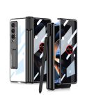 For Samsung Galaxy Z Fold4 Magnetic Folding Phantom Privacy Phone Case(Black)