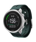 For Suunto 5 Peak Silicone Watch Band(Forest Green)