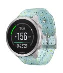 For Suunto 5 Peak Silicone Watch Band(Green Yellow Blue)