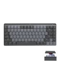 Logitech MX Mechanical Mini Wireless Bluetooth Dual Mode Keyboard with Logi Bolt USB Receiver(Red Axis)