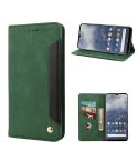 For Nokia G60 Skin Feel Splicing Leather Phone Case(Green)