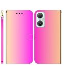 For Infinix Hot 20 Imitated Mirror Surface Leather Phone Case(Gradient Color)