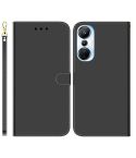 For Infinix Hot 20s Imitated Mirror Surface Leather Phone Case(Black)