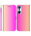 For Infinix Hot 20s Imitated Mirror Surface Leather Phone Case(Gradient Color)