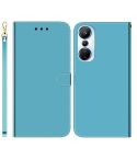 For Infinix Hot 20s Imitated Mirror Surface Leather Phone Case(Blue)
